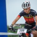 Europos orientavimosi dviračiais čempionate lietuvė liko per žingsnį nuo medalio