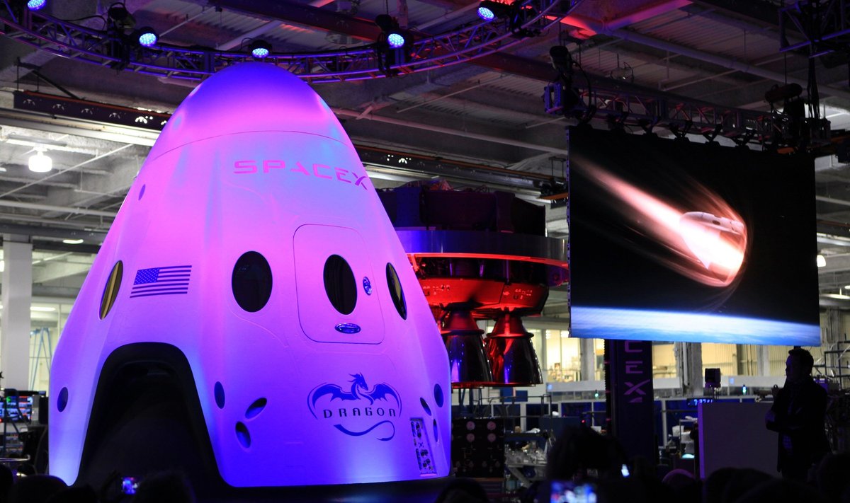 Bendrovės "SpaceX" kapsulė "Dragon"
