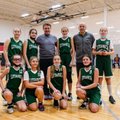 JAV Chomičius stebėjo išeivijos lietuvių krepšininkių žaidimą