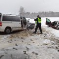 Tragiška avarija Kėdainių rajone: du žmonės žuvo, dar vienas sužalotas