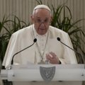 Popiežius Pranciškus pagerbė moterų vaidmenį skatinant taiką pasaulyje