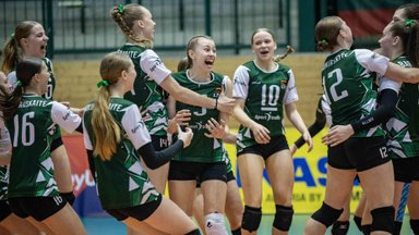Istorinis Lietuvos U-18 tinklininkių pasiekimas: pirmąkart prasibrovė į Europos čempionatą  