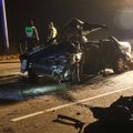 Kraupi avarija „Via Baltica“ kelyje: žuvo du žmonės