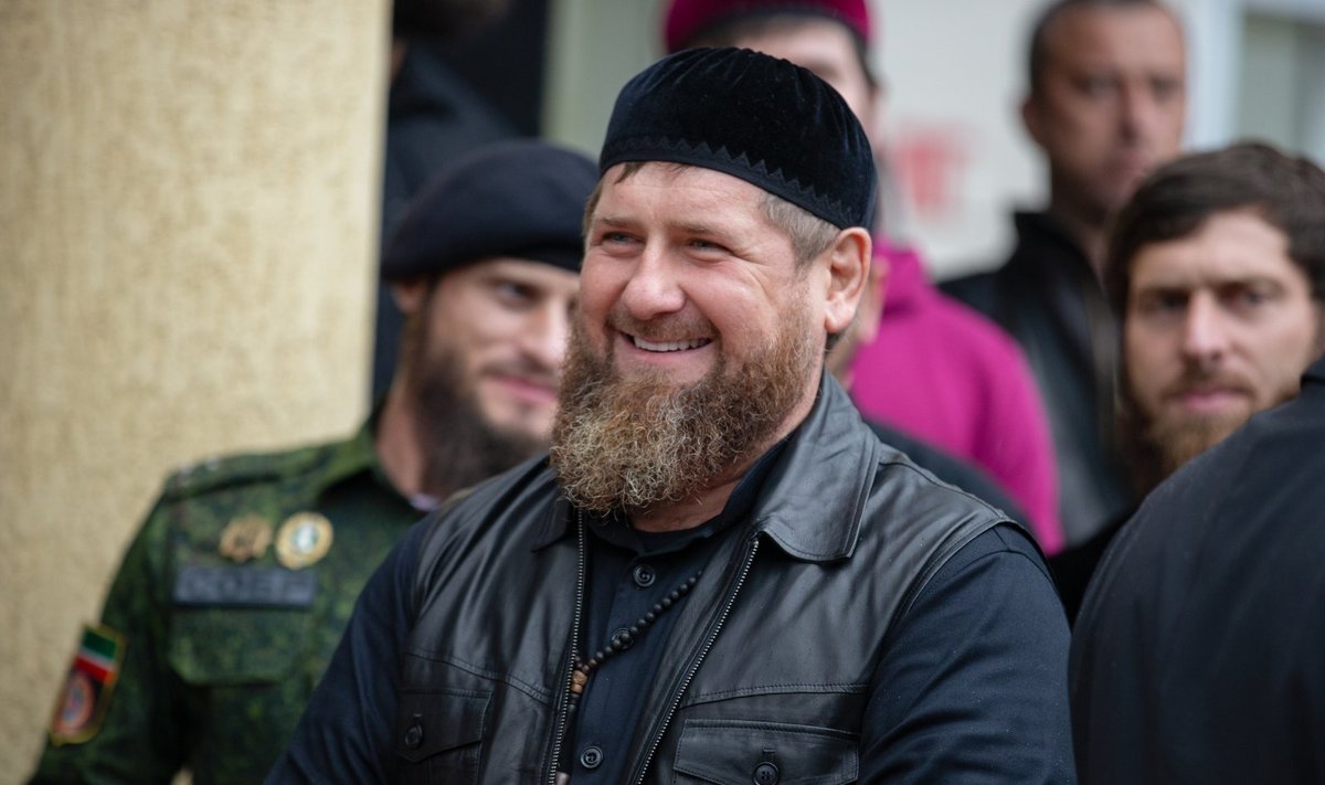 Rusijos Čečėnijos Respublikos lyderis Ramzanas Kadyrovas