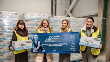 „Palaikykime sportuojančias“: 15 tūkst. eurų parama ir 100 tūkst. higienos priemonių Lietuvos merginų pasitikėjimui savimi