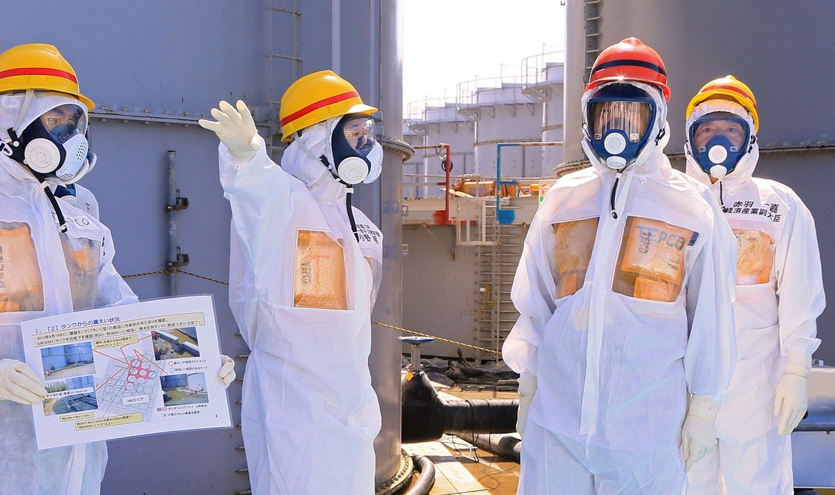 Fukušimos AE katastrofa.