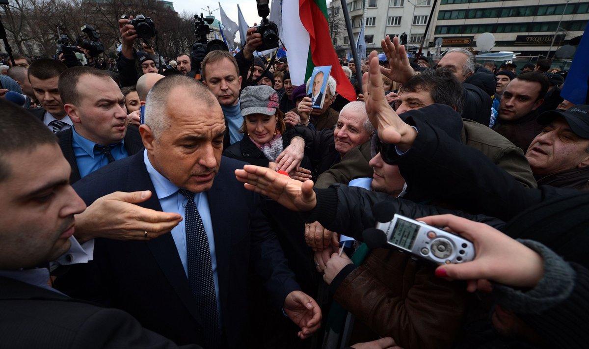 Atsistatydinęs Bulgarijos premjeras Boiko Borisovas susitinka su minia