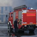 В Киевской области пожар на предприятии после воздушной атаки РФ