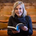 Viena žymiausių Latvijos rašytojų Inga Abelė Vilniuje pristatė romaną „Potvynis“: įkvėpimo ieškojo ir Lietuvos teatro žvaigždžių spektakliuose