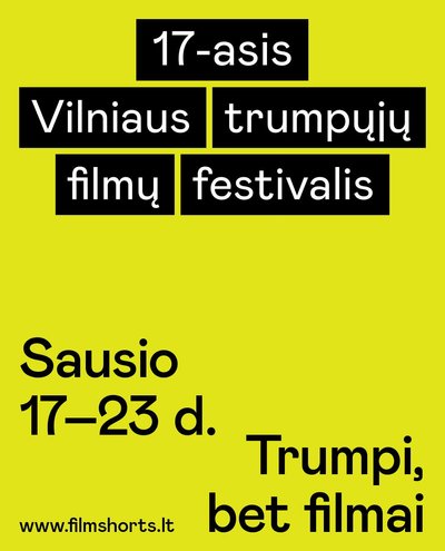Vilniaus trumpųjų filmų festivalis pristato naująjį identitetą