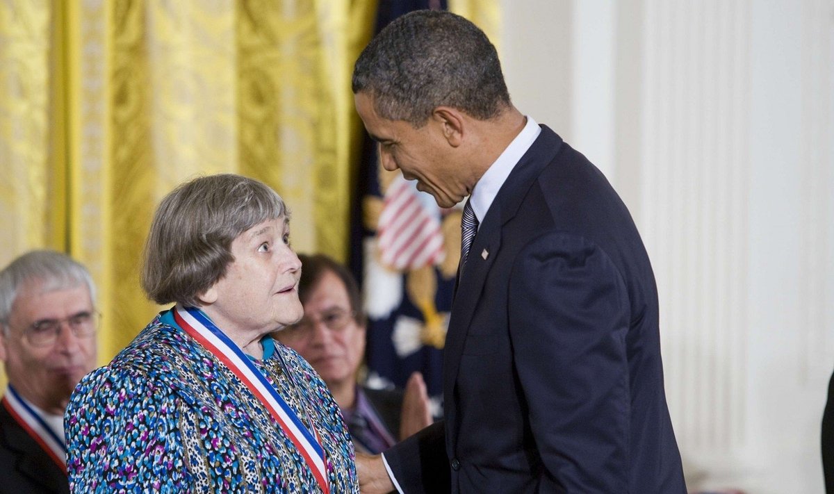Yvonne Brill su Baracku Obama