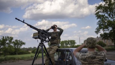 Karas Ukrainoje. Per puolimą Charkive „neprarastas nė vienas metras“