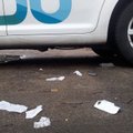 Skaitytojo skundas: nevalyvi taksistai nesibodo šiukšlinti sau po kojomis
