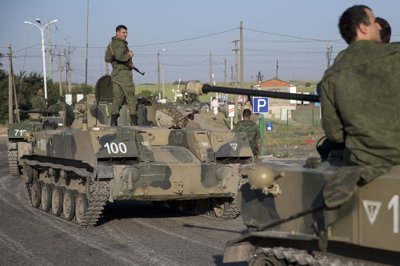 Russian soldiers in Ukraine