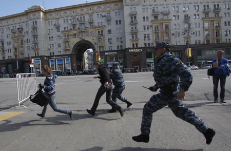 Задержание перед инаугурацией в Москве