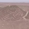 Drono filmuota medžiaga atskleidė prieš tūkstančius metų šlaite Peru išraižytą katę