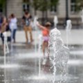 Vilnius atsisveikina su fontanais