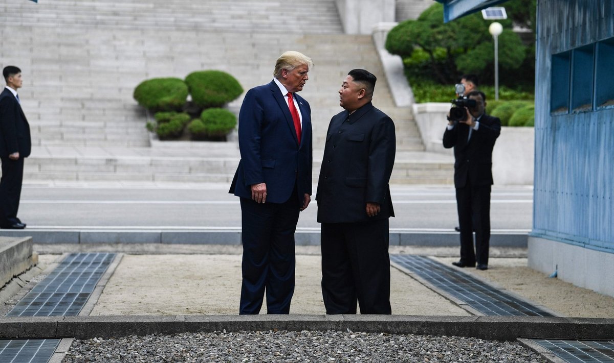 Kim Jong Unas, Donaldas Trumpas