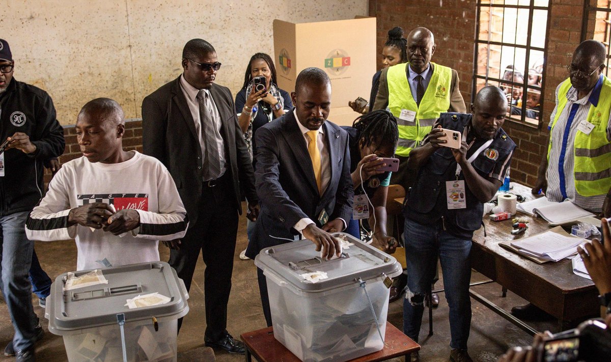 Rinkimai Zimbabvėje