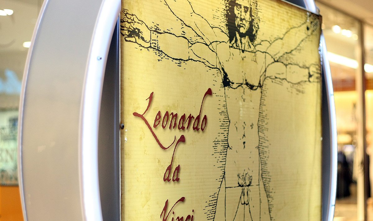 Interaktyvi Leonardo da Vinčio išradimų paroda