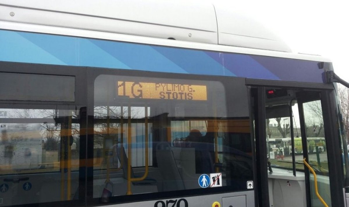 Ekologiški autobusai, kuriais pirmiausia pasipildys Vilnius
