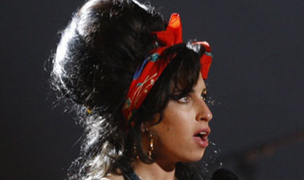 Britų dainininkė Amy Winehouse