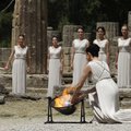 Graikijoje uždegta Londono olimpinių žaidynių ugnis