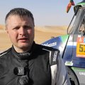 Priešpaskutinį Dakaro etapą įveikusi „Constra Racing“ komanda jau svajoja apie finišą