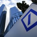 „Deutsche Bank“ akcijų vertė nukrito iki istorinio minimumo
