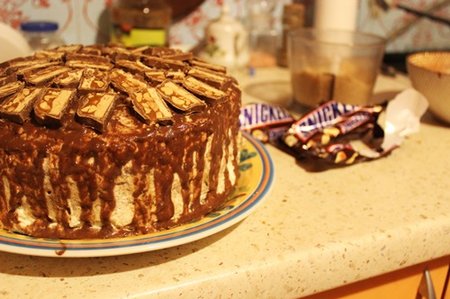 „Snickers“ tortas