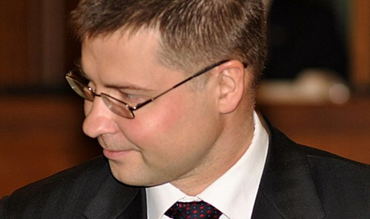 Valdis Dombrovskis, Latvijos Seimo nuotr.