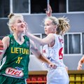 Lietuvos 16-metės nepadoriu rezultatu sutalžė Danijos krepšininkes