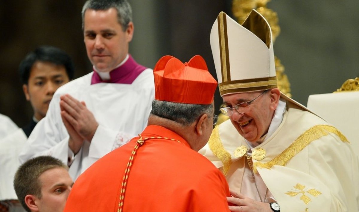 Rio de Žaneiro arkivyskupas Orani Tempesta ir popiežius Pranciškus