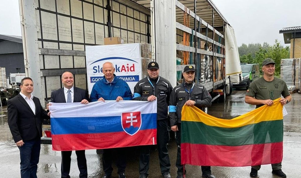 Slovakijos humanitarinė pagalba