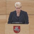 D.Grybauskaitė: laisvėje kyšininkų tebėra daugiau nei už grotų