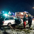 Сильный ветер и снег привели к трагедии на дороге Via Baltica
