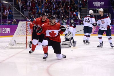 Olimpiados pusfinalis: Kanada – JAV