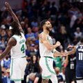 „Mavericks“ šturmą atlaikiusi „Celtics“ – per žingsnį nuo rekordinio NBA titulo