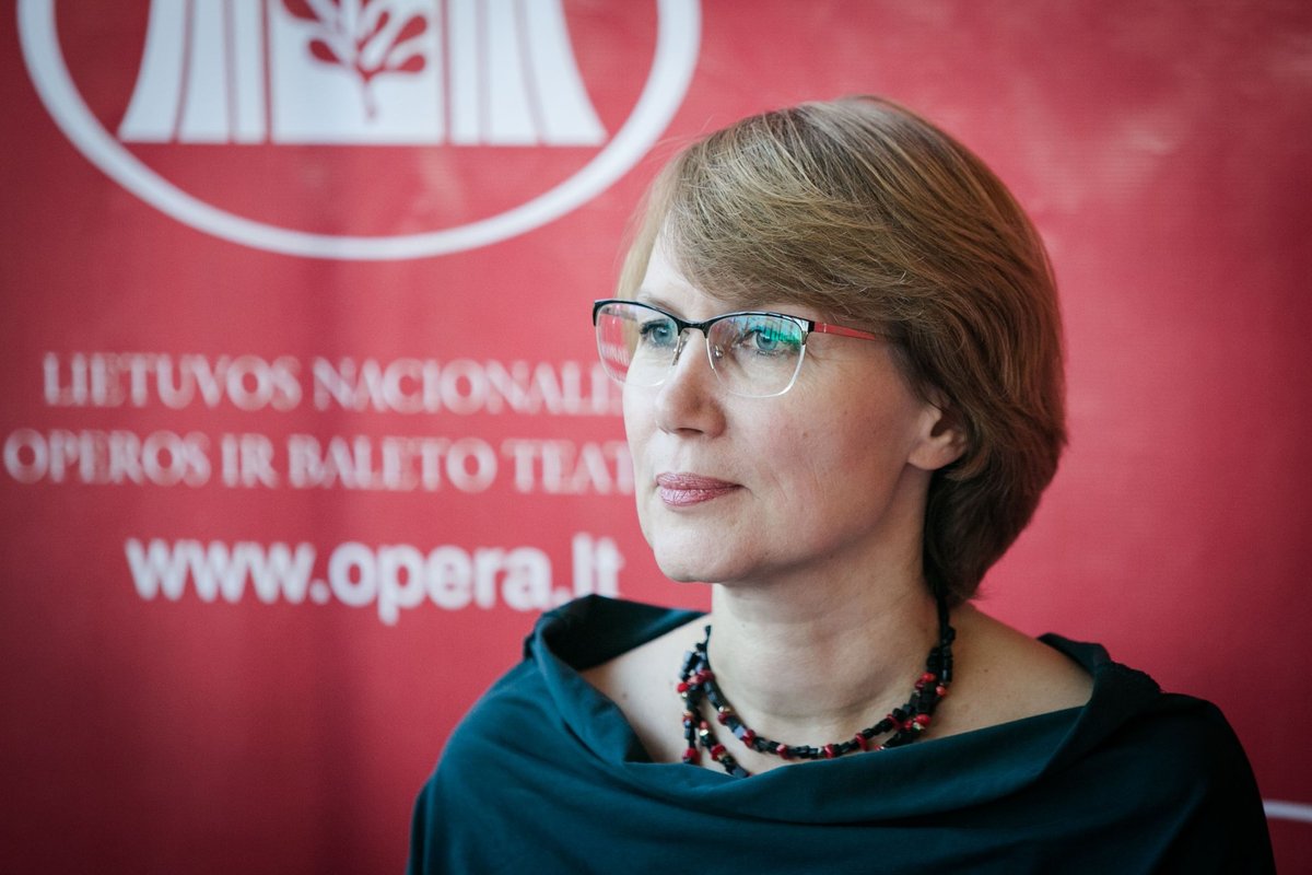 Vilimienė, som venter på en rettsavgjørelse om LNOBT, vant konkurransen om direktøren for Klaipėda State Musical Theatre