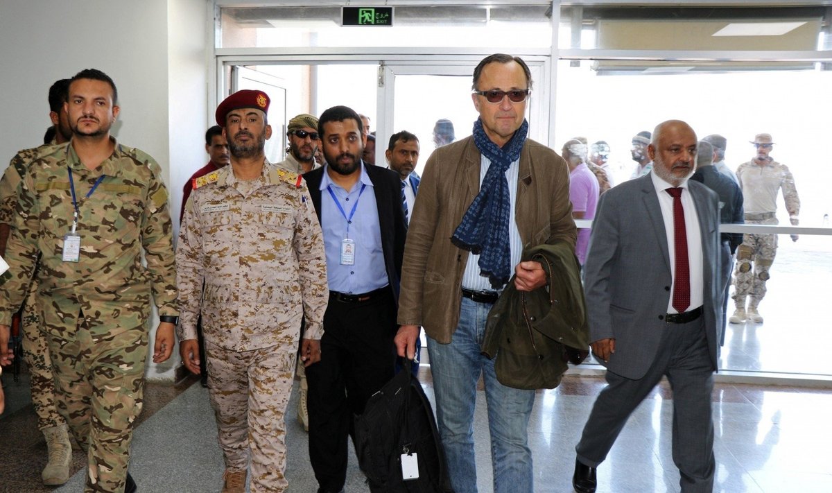 Jungtinių Tautų paliaubų stebėtojai atvyko į Jemeną