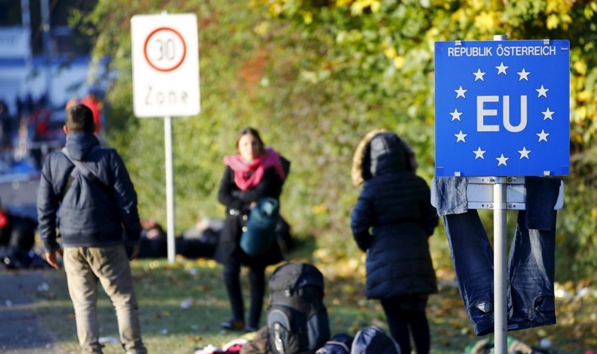 Migrantai prie ES sienos 