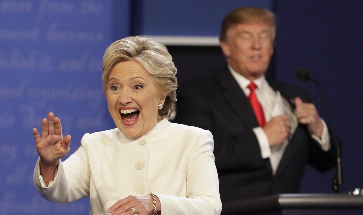 Hillary Clinton ir Donaldo Trumpo debatai