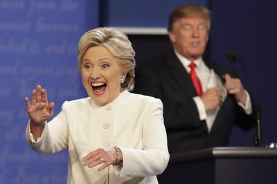 Hillary Clinton ir Donaldo Trumpo debatai