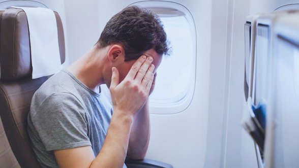 Skausmai kankino viso skrydžio metu: oro linijoms yra svarbesnių dalykų už jūsų sveikatą