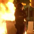 Trečią protestų Katalonijoje naktį sužeista 80 žmonių, 33 areštuoti