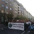 Участники шествия в Вильнюсе обратили внимание на проблему изменения климата
