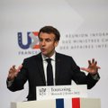 Kitą savaitę Prancūzijos prezidentas Macronas vyksta į Rusiją ir Ukrainą