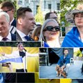 Koncerte „Keliu vėliavą už Ukrainą NATO“ – jaudinanti Zelenskio kalba ir skambūs organizatorių žodžiai: nusiųskime žinią pasaulio lyderiams