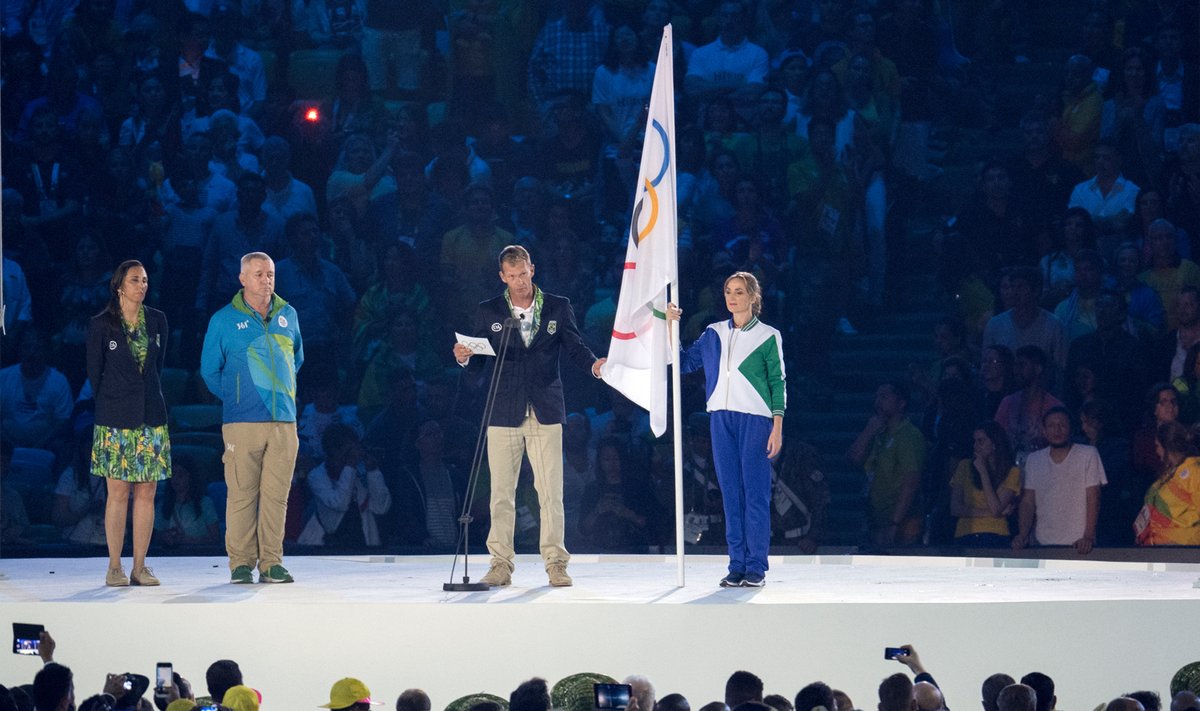 Robertas Scheidtas Rio de Žaneiro olimpinių žaidynių atidarymo ceremonijoje