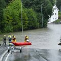 Norvegiją užplūdo potvyniai: sukėlė daugybę nuošliaužų, teko evakuoti žmones
